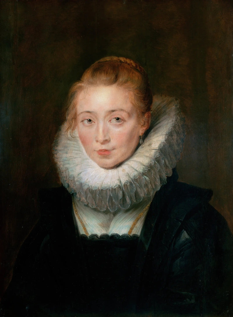 Portrait of the Maid of Honor of Infanta Isabella - Peter Paul Rubens