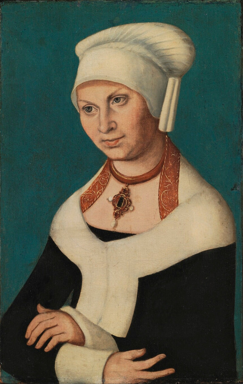 Portrait of Duchess Barbara of Saxony, 1478-1534 (wife of George the Bearded) - Lucas Cranach the Elder