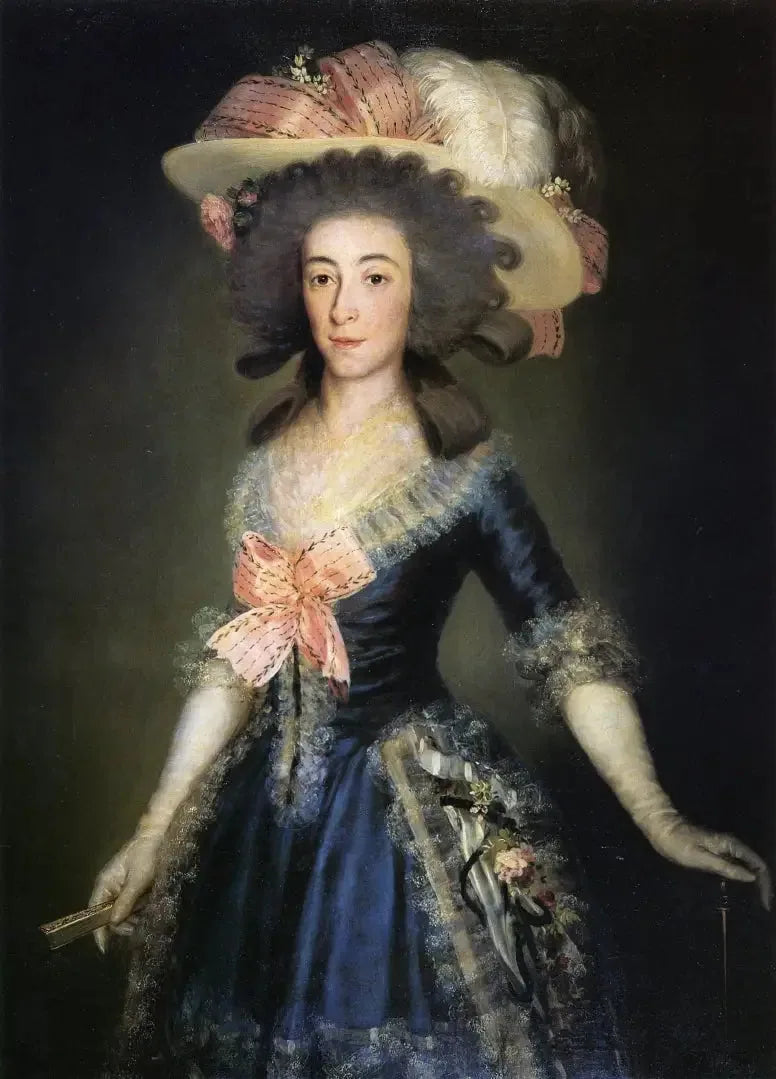 Portrait of the Duchess of Osuna - Francisco de Goya