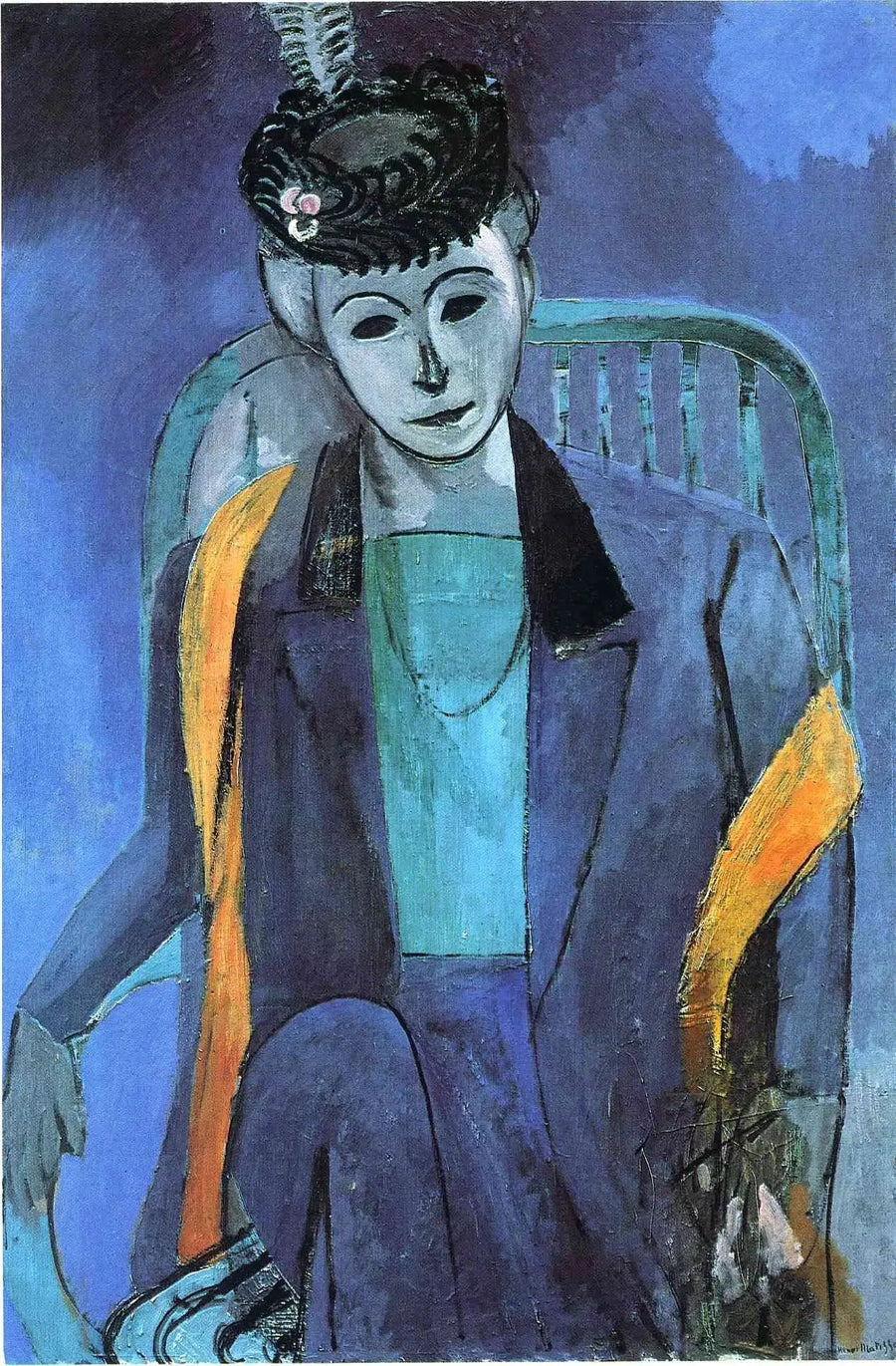 Portrait of the Artist's Wife - Henri Matisse