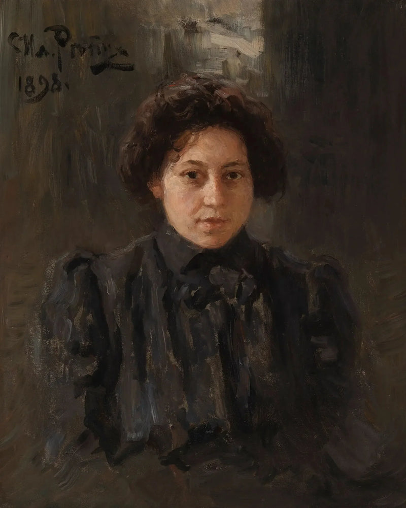 Portrait of the artist's daughter Nadezhda Repina - Ilya Repin