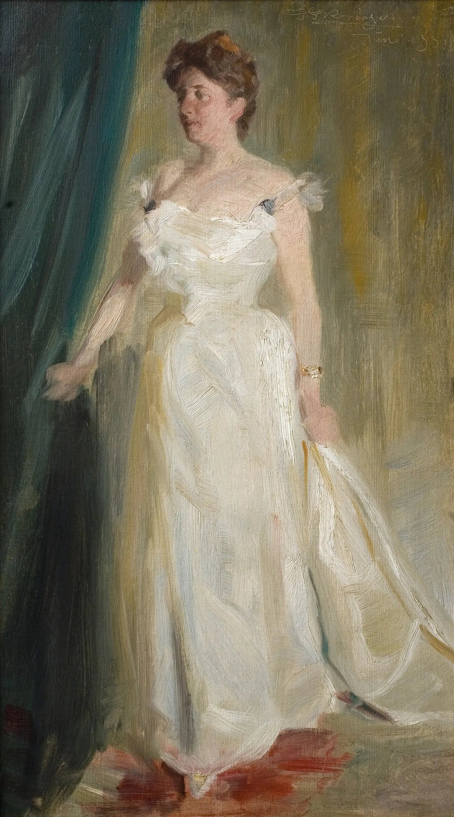 Portrait of the Countess Lillie Suzanne Raben-Levetzau - Peder Severin Krøyer