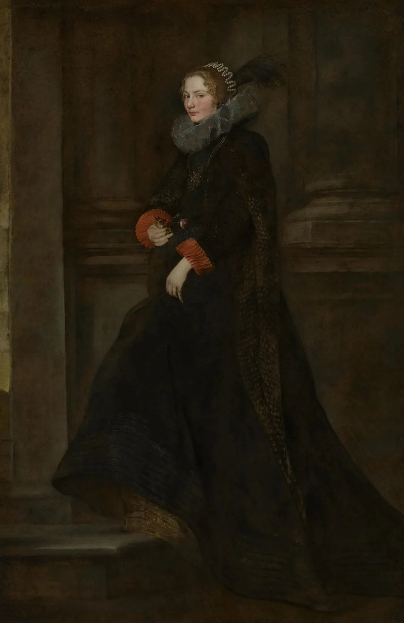 Portrait of the Marquise Geronima Spinola - Antoine van Dyck