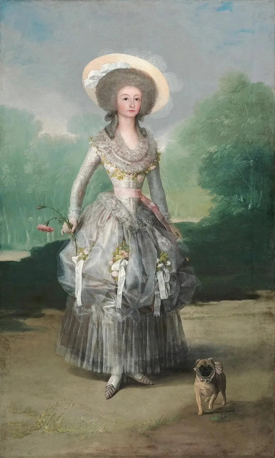 Portrait of the Marchioness of Pontejos - Francisco de Goya