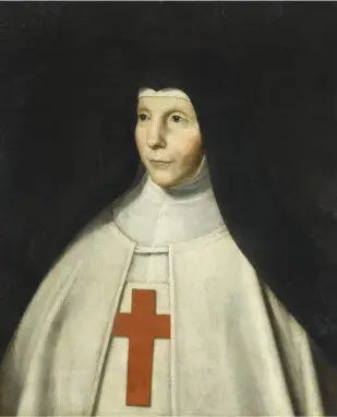 Portrait de la Mère des Anges Suireau - Philippe de Champaigne - Alpha Reproduction