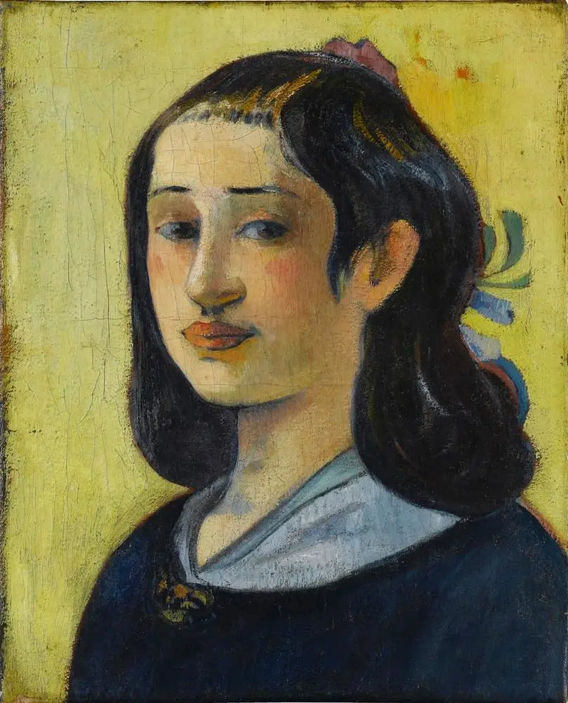 Portrait of the Artist's Mother - Paul Gauguin