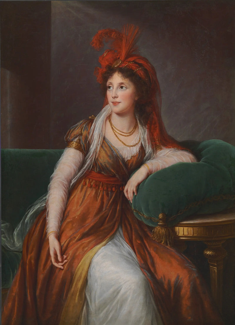 Portrait of Princess Anna Alexandrovna Golytsyna - Élisabeth Vigée Le Brun