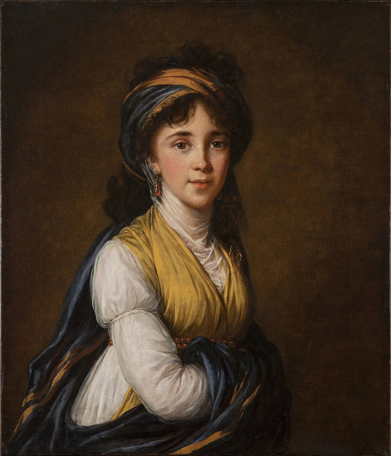 Portrait of Princess Belozersky - Élisabeth Vigée Le Brun