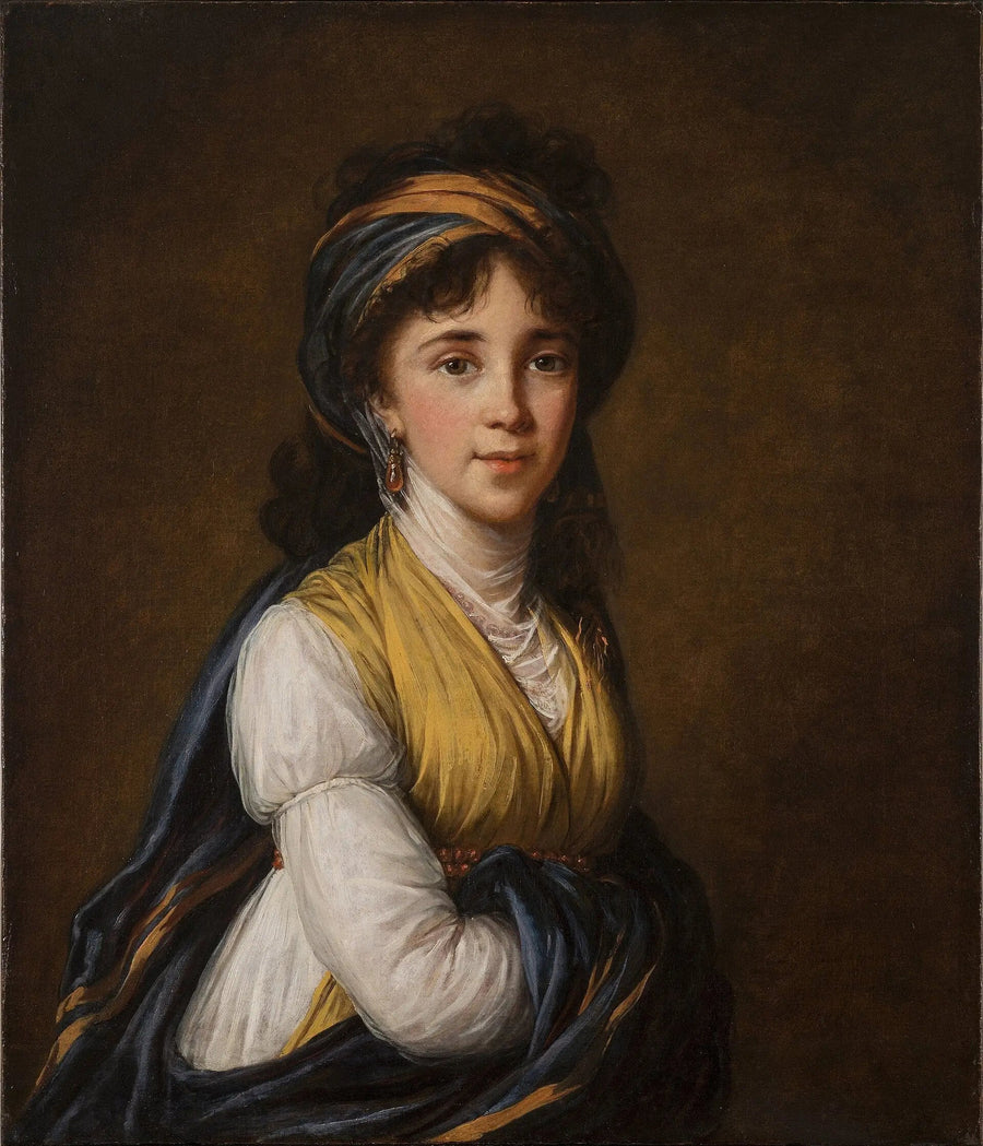 Portrait of Princess Belozersky - Élisabeth Vigée Le Brun
