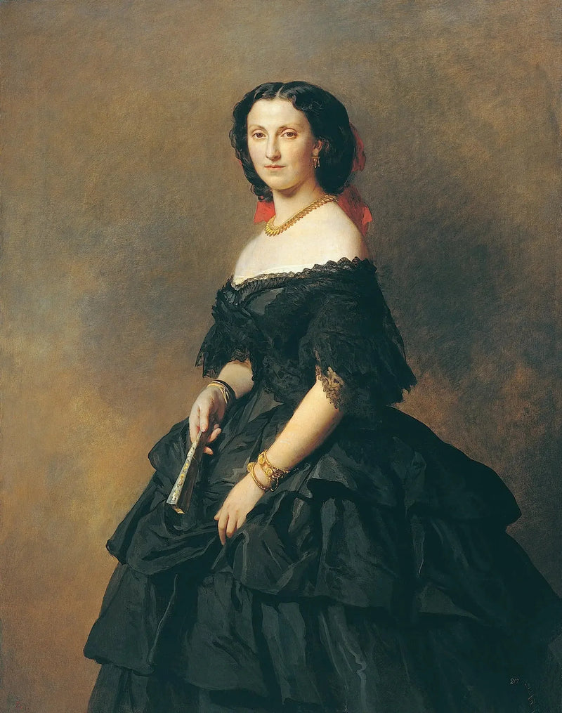 Portrait of Princess Elisabeth Alexandrovna Baryatinskaya - Franz Xaver Winterhalter