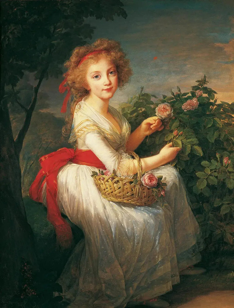 Portrait of Princess Maria Cristina - Élisabeth Vigeé Le Brun