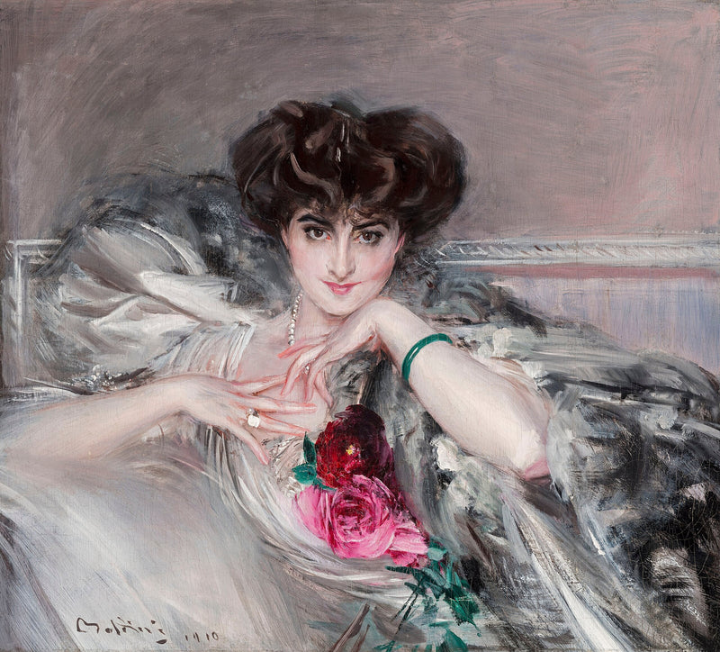 Portrait of Princess Marie Radziwiłł - Giovanni Boldini