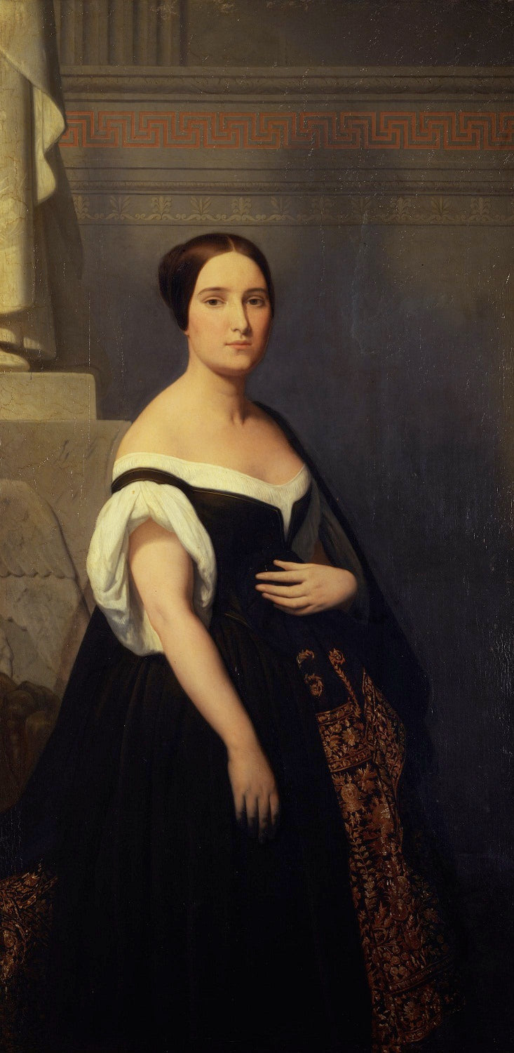 Portrait of Princess Mathilde Bonaparte - Ary Scheffer