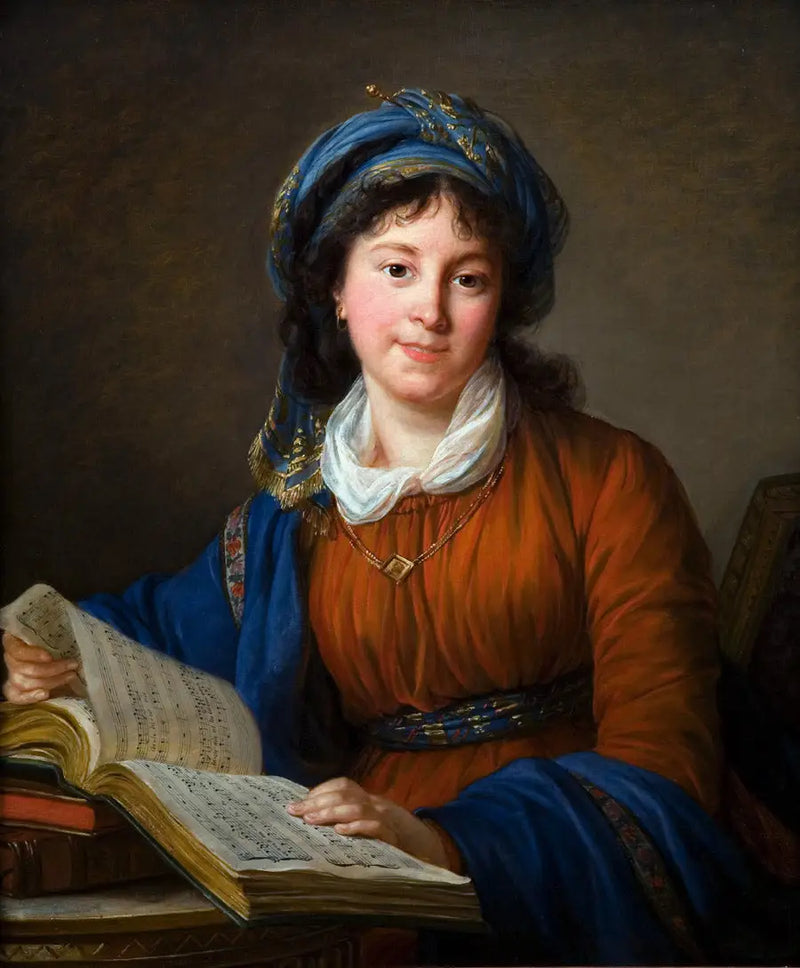 Portrait of Princess Natalia Ivanovna Kourakina, née Golovina - Élisabeth Vigée Le Brun