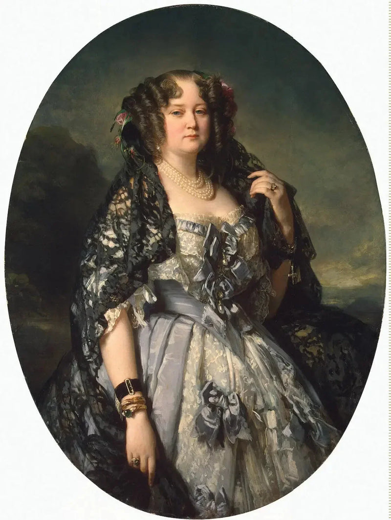 Portrait of Princess Sophia Radzivil - Franz Xaver Winterhalter