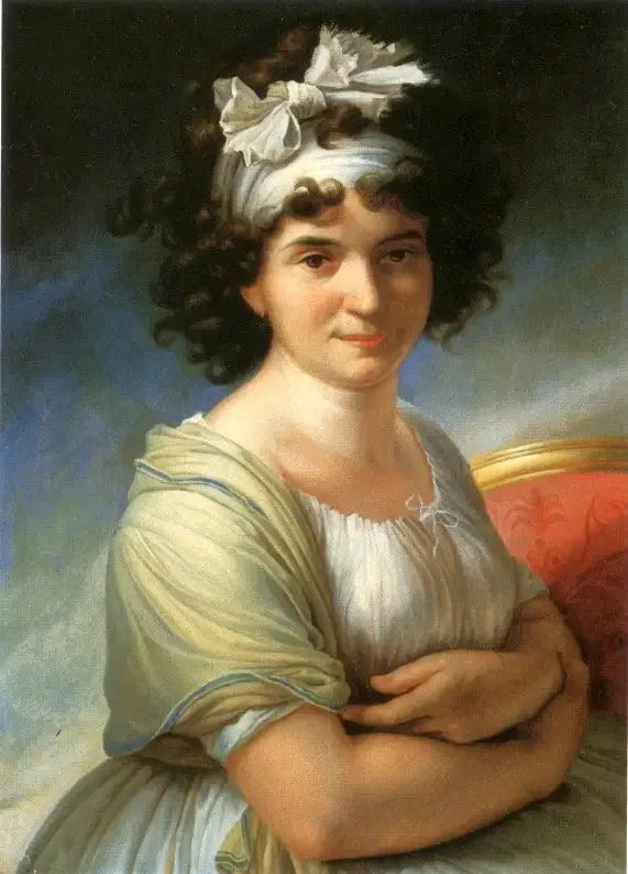 Portrait of Princess Vlaminska (singer Cotelini?). - Élisabeth Vigeé Le Brun