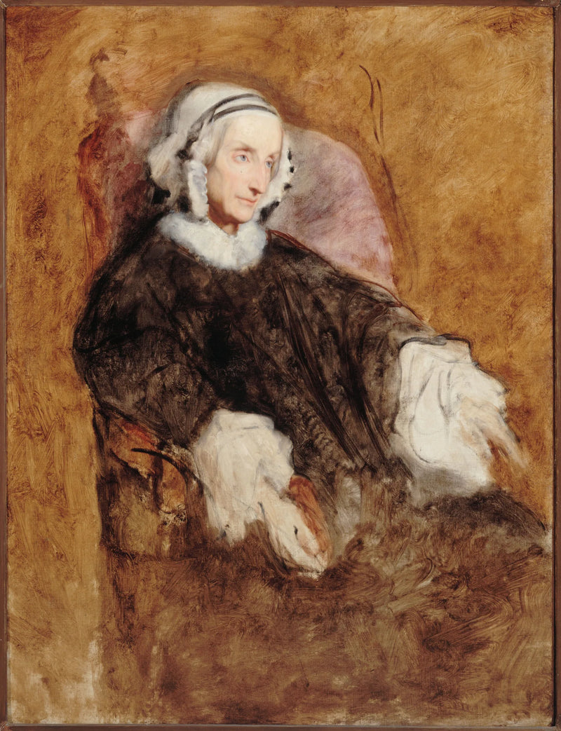 Portrait of Queen Marie-Amélie in Mourning - Ary Scheffer