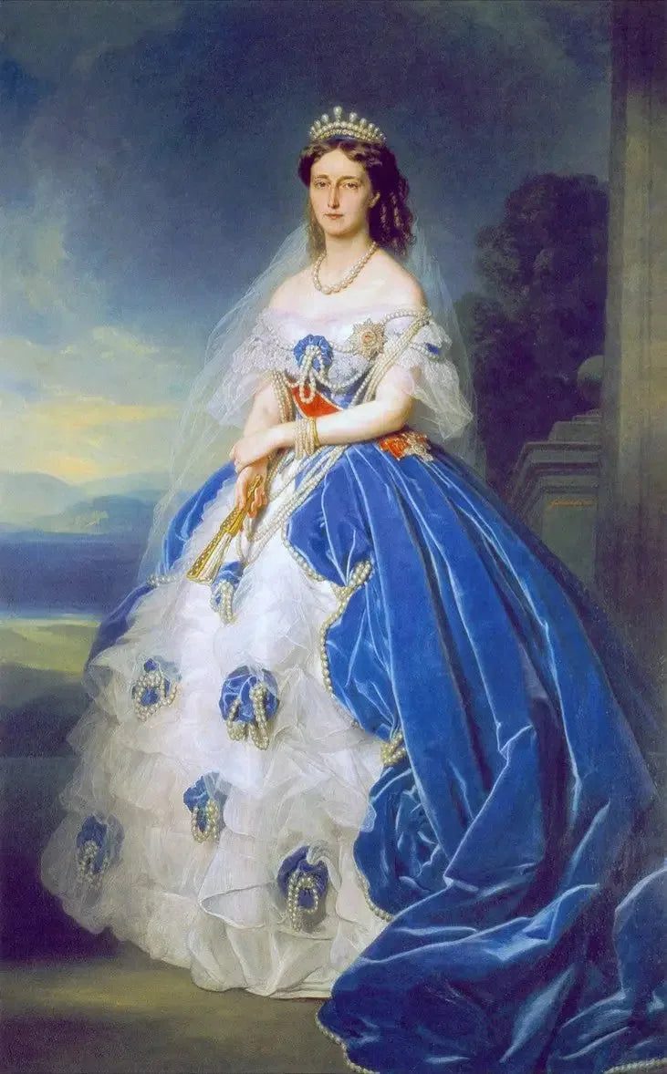 Portrait of Queen Olga of Württemberg (1822-1892) - Franz Xaver Winterhalter