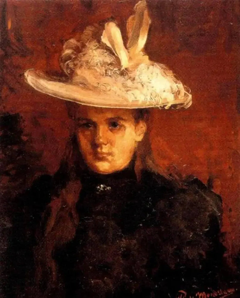 Portrait of Queen Wilhelmina (1880-1962) as a Prince - Piet Mondrian