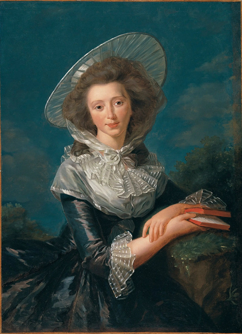 Portrait of the Viscountess of Vaudreuil - Élisabeth Vigée Le Brun