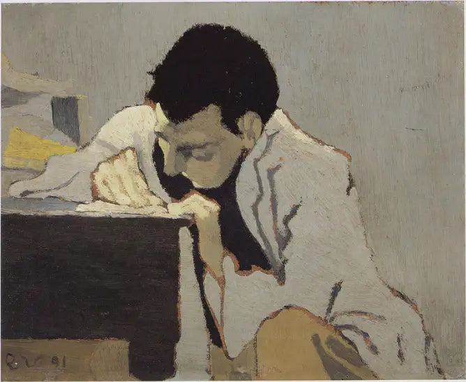 Portrait of the actor Lugné-Poë - Édouard Vuillard
