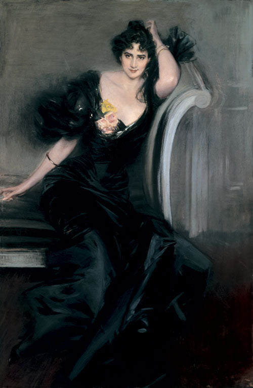Portrait of Lady Colin Campbell, née Gertrude Elisabeth Blood - Giovanni Boldini
