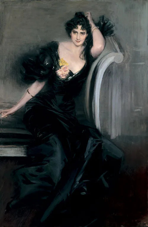 Portrait of Lady Colin Campbell, née Gertrude Elisabeth Blood - Giovanni Boldini