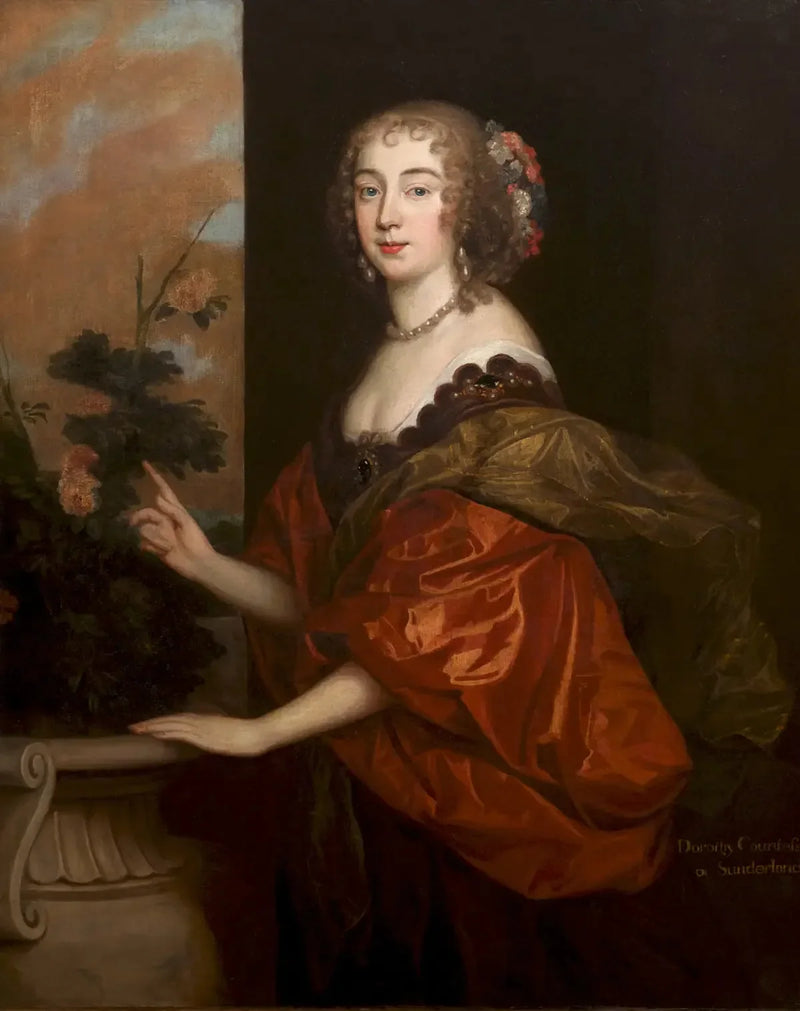 Portrait of Lady Dorothy Sidney - Antoine van Dyck