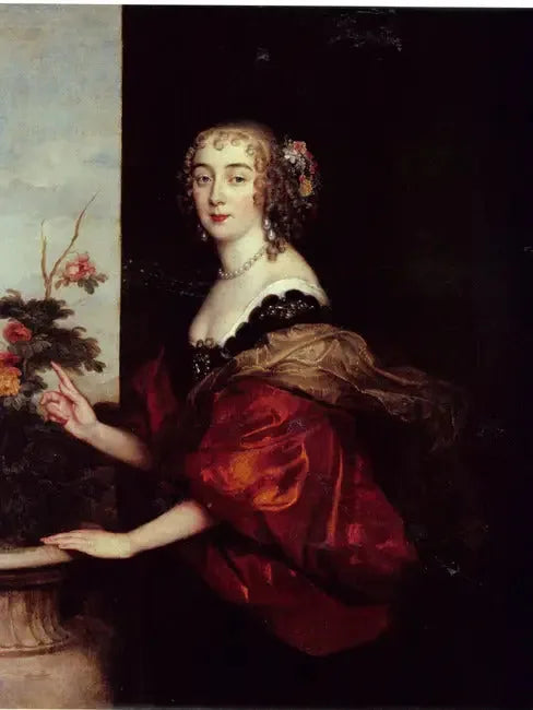 Portrait of Lady Dorothy Sidney, Lady Spencer, Countess of Sunderland (1617-1684) - Antoine van Dyck
