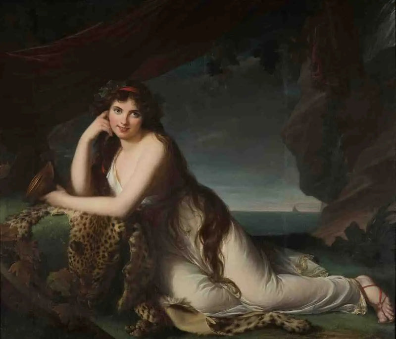 Portrait of Lady Hamilton (1761-1815) - Élisabeth Vigeé Le Brun