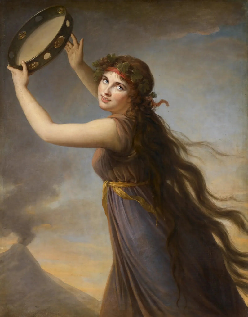 Portrait of Lady Hamilton (1761-1815) - Élisabeth Vigeé Le Brun