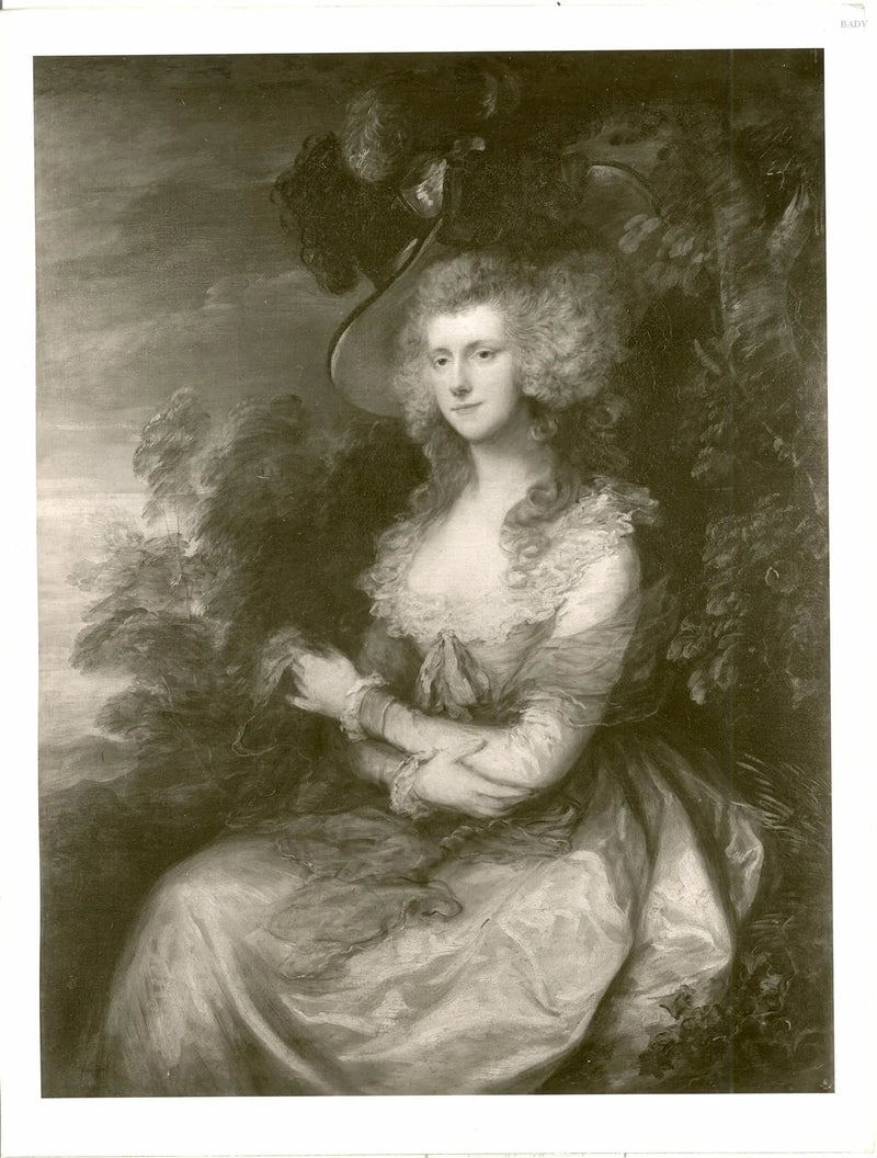 Portrait of Lady Hibbert - Thomas Gainsborough
