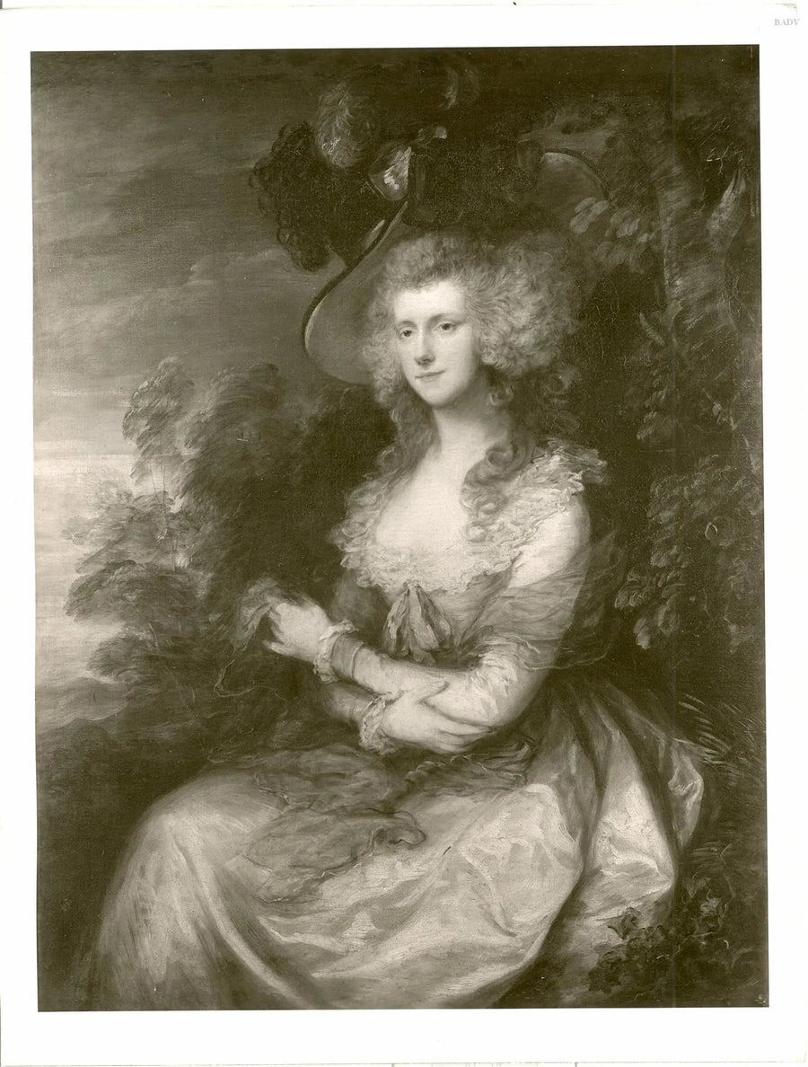 Portrait of Lady Hibbert - Thomas Gainsborough