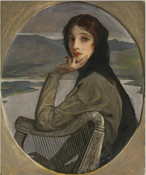 Portrait of Lady Lavery as Kathleen Ni Houlihan - John Lavery