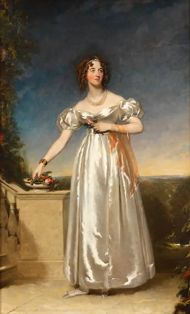 Portrait of Lady Sarah Ingestre - Thomas Lawrence