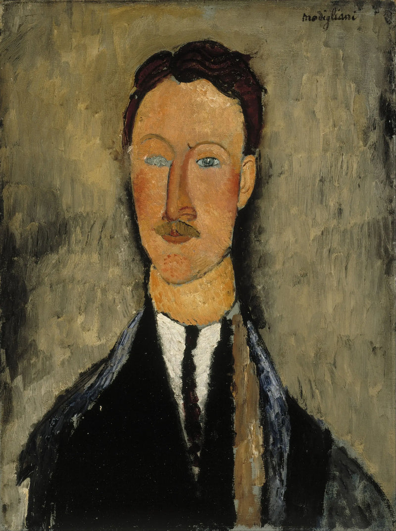 Portrait of the artist Léopold Survage - Amedeo Modigliani