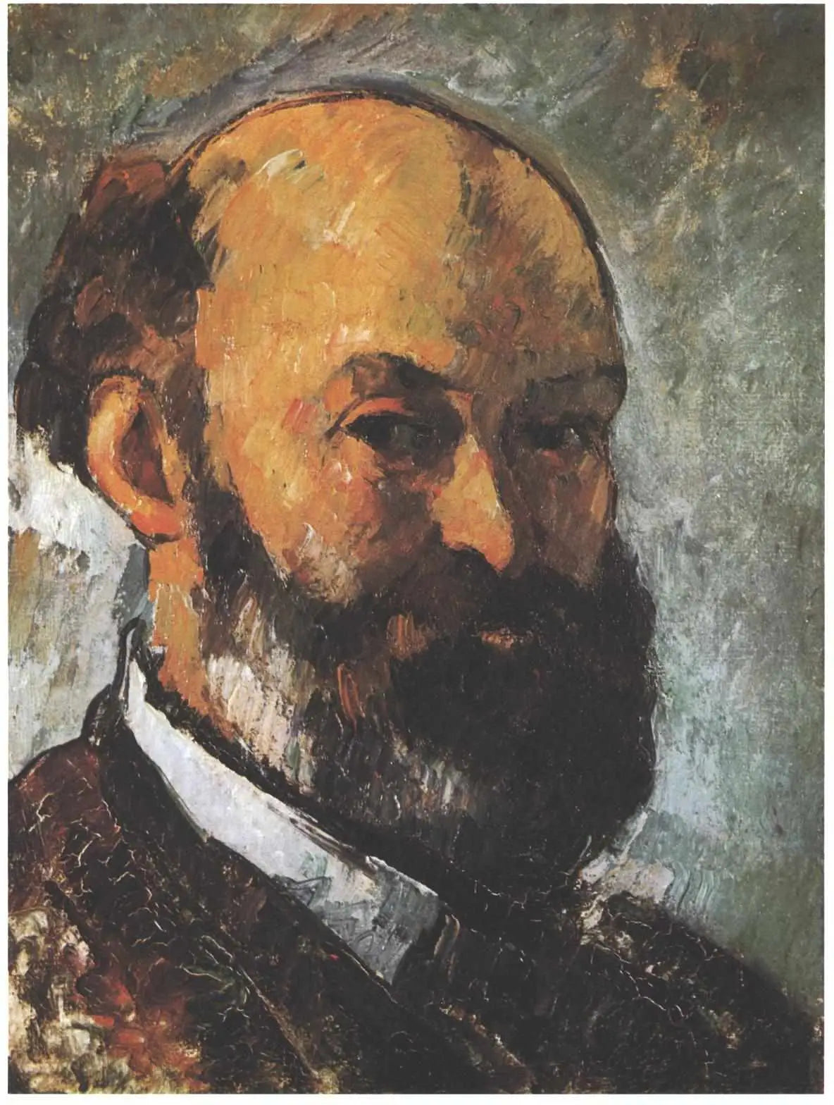 Reproduction du tableau « Portrait de l'artiste - Paul Cézanne » par Alpha Reproduction en peinture à l’huile