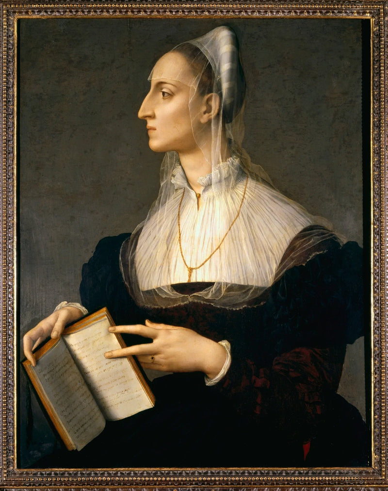 Portrait of Laura Battiferri - Bronzino