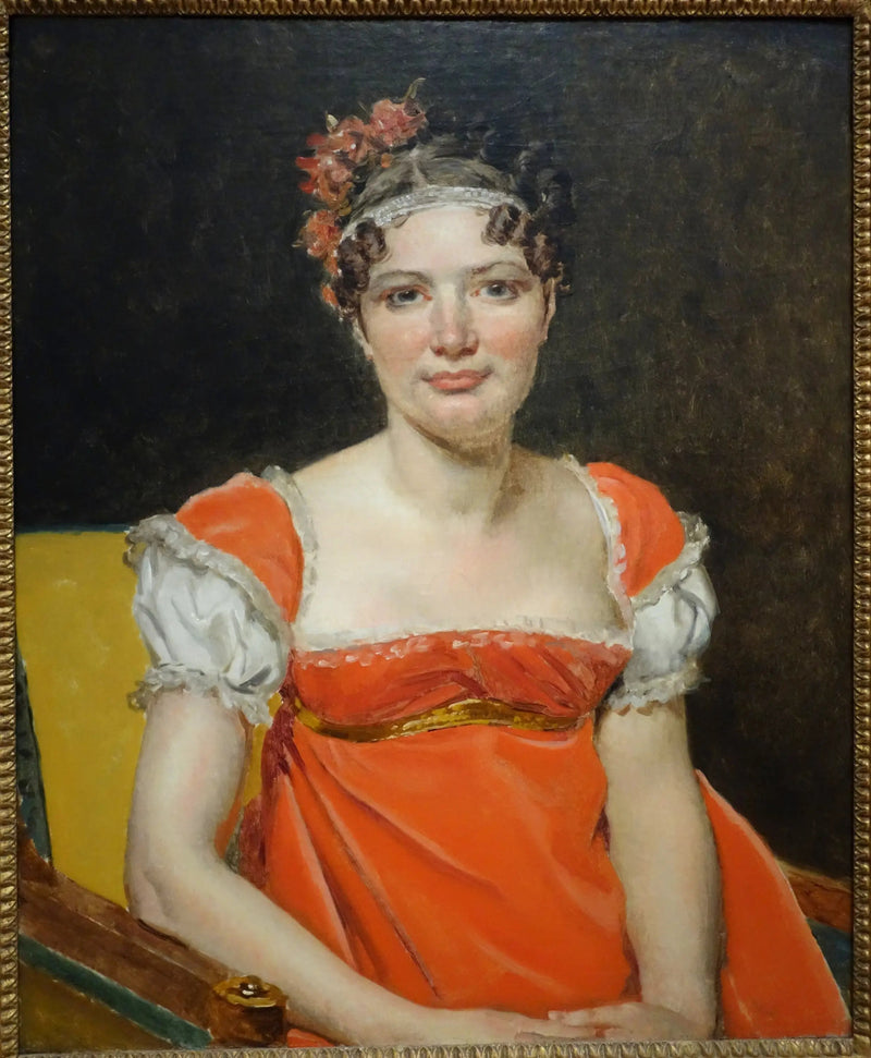 Portrait of Laure-Émilie-Félicité David, The Baroness Meunier - Jacques-Louis David