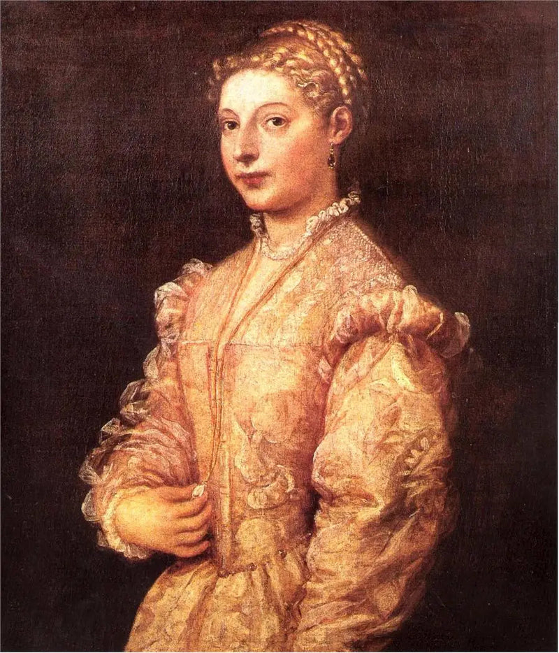 Portrait of Lavinia Vecellio - Titian