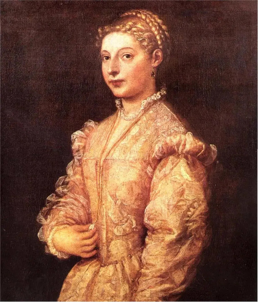 Portrait of Lavinia Vecellio - Titian
