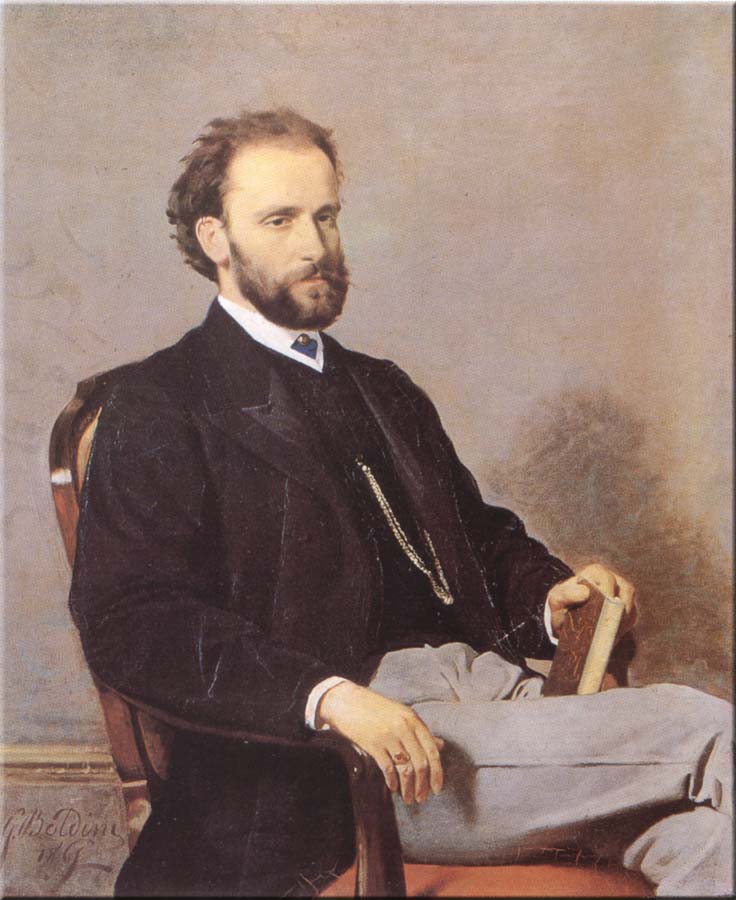 Portrait of the lawyer Claudio Comotto - Giovanni Boldini