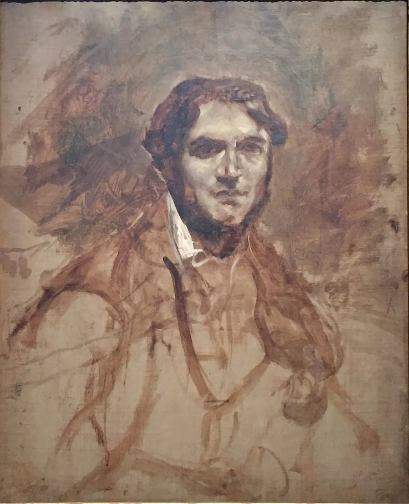 Portrait of Léon Riesener - Eugène Delacroix