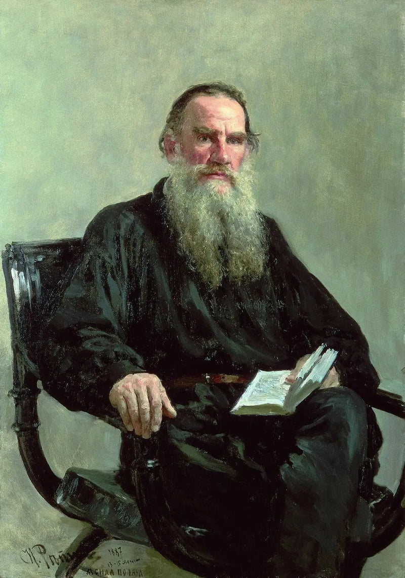 Portrait of Leo Tolstoy - Ilya Repin