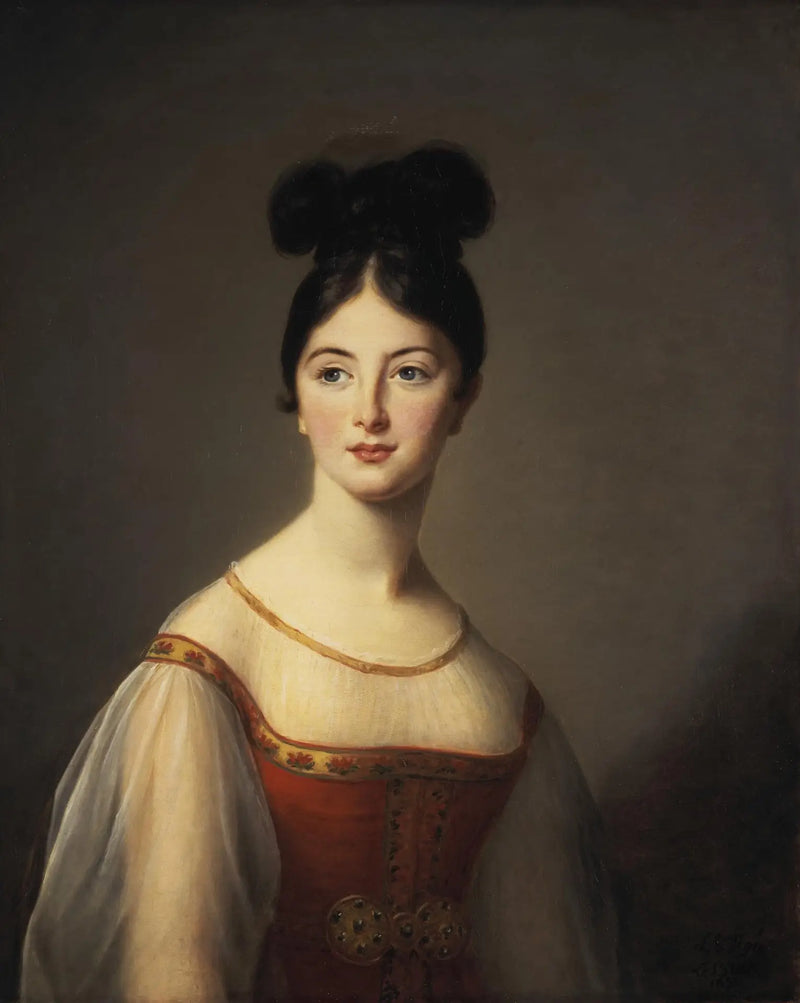 Portrait of Léontine de Rivière - Élisabeth Vigée Le Brun