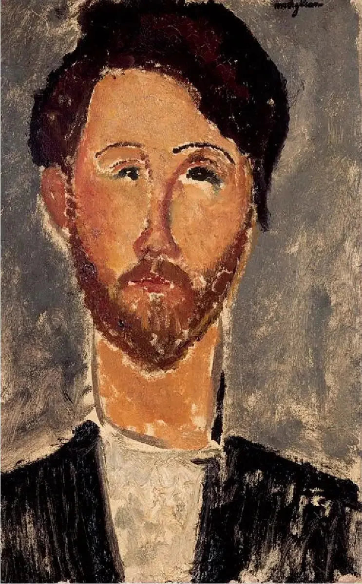 Portrait of Léopold Zborowski - Amedeo Modigliani
