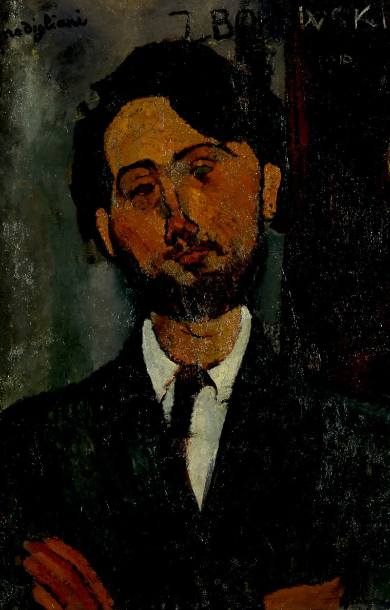Portrait of Léopold Zborowski - Amedeo Modigliani