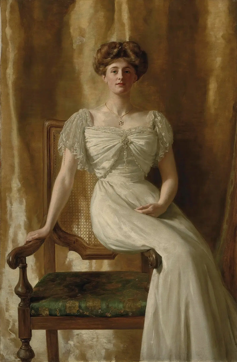 Portrait of the Hon. Mrs. Harold Ritchie - John Collier