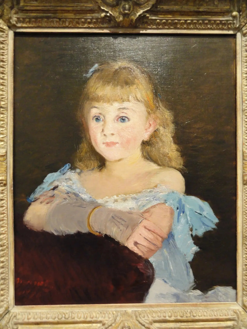 Portrait of Lise Campineanu - Édouard Manet