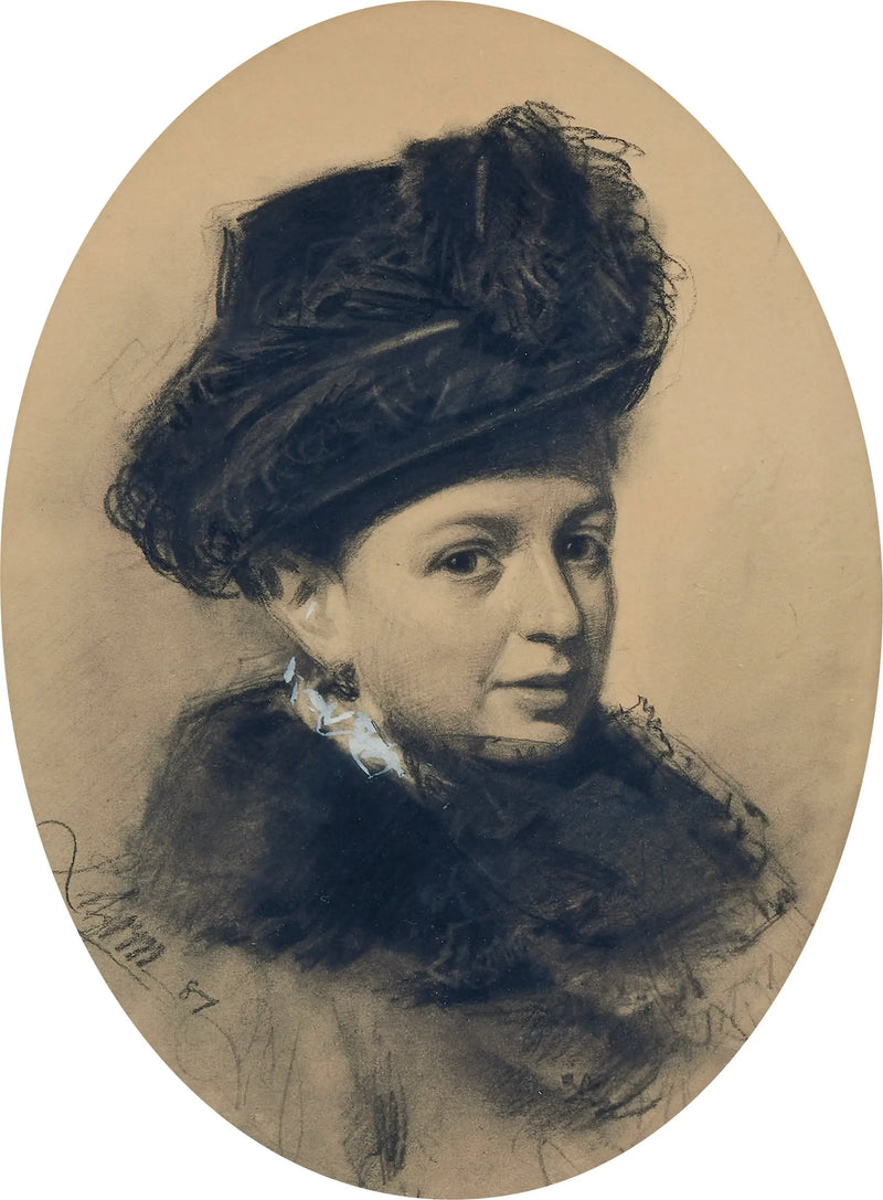 Portrait of Lisen Samson - Anders Zorn